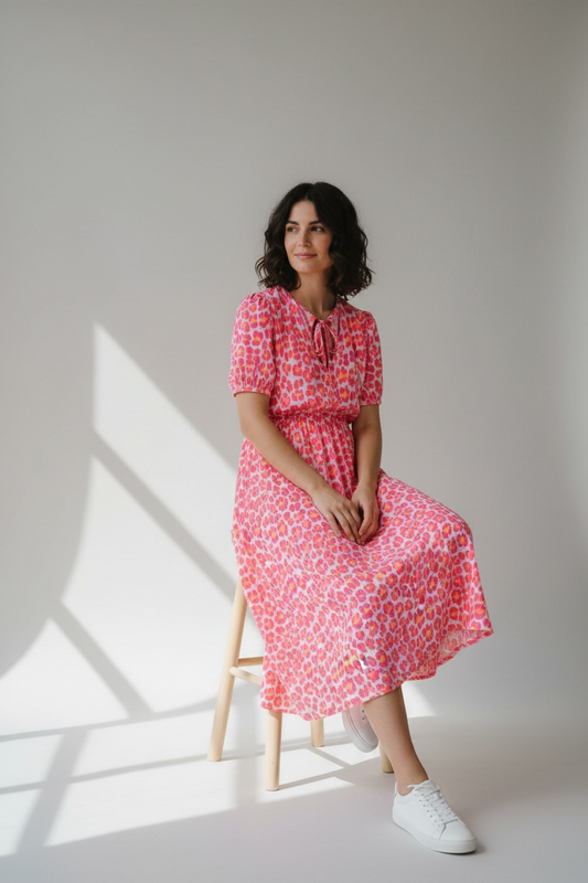 Leopard Midi Dress